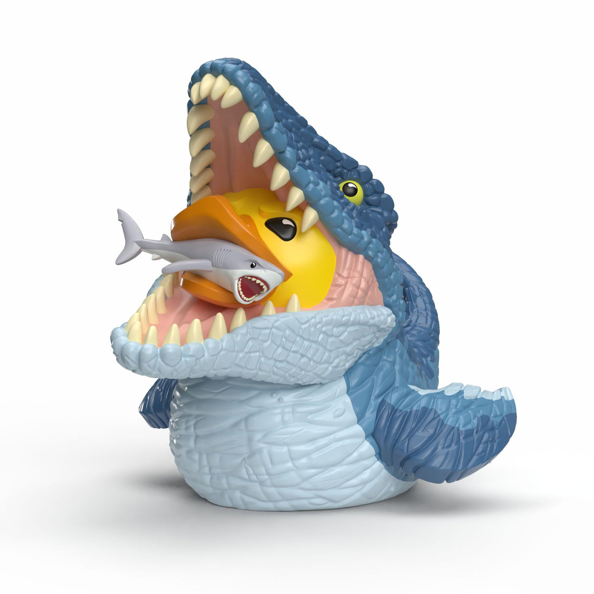 TUBBZ XL: Jurassic Park - Mosasaurus Figura Gigante Coleccionable de Pato de Goma Disfrazado
