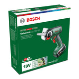 Bosch Home and Garden sierra NanoBlade con Batería UniversalCut 18V-65, para Cortar Rápido y a Mano Alzada Madera Plástico, Profundidad Máx. de Corte 65 mm, Sistema 18 V, Incluye 1 2,5 Ah Cargador