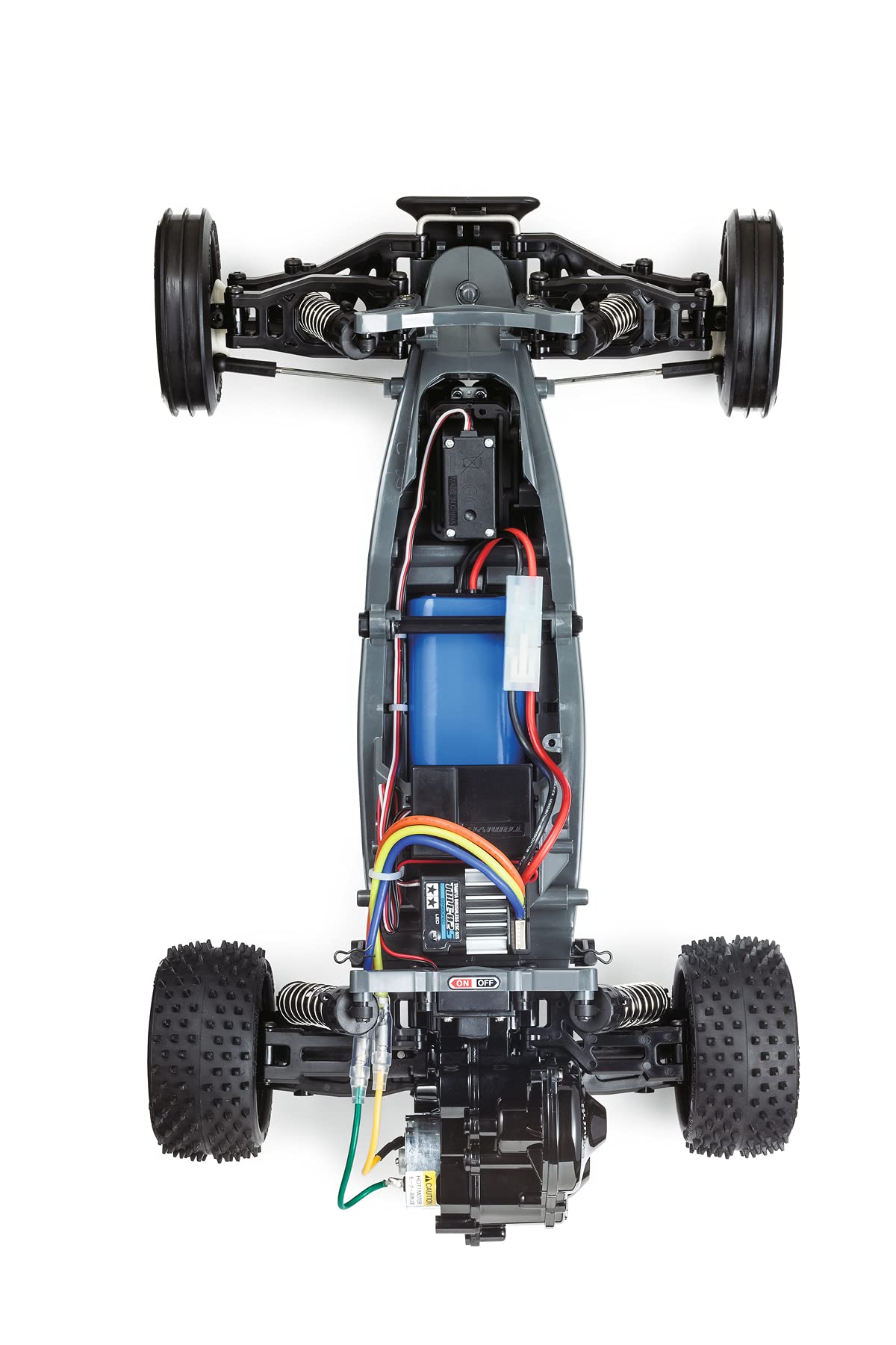Tamiya Buggy 58628 1:10 Racing Fighter (DT-03) The Real, Coche teledirigido, vehículo RC, modelismo, Kit para Montar, Hobby, Tinkering, Color Naranja