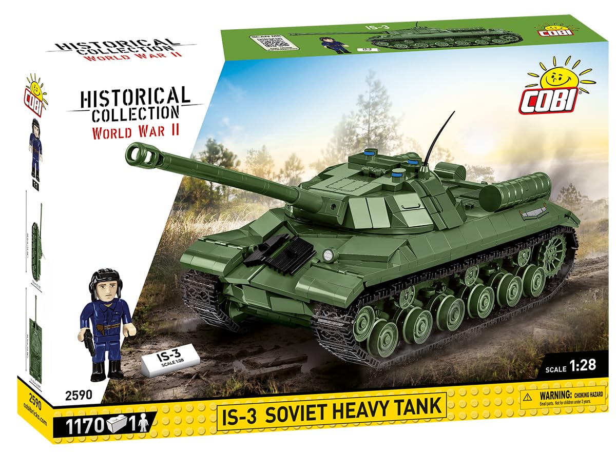 COBI Historical Collection WWII is-3 - Tanque pesado soviético