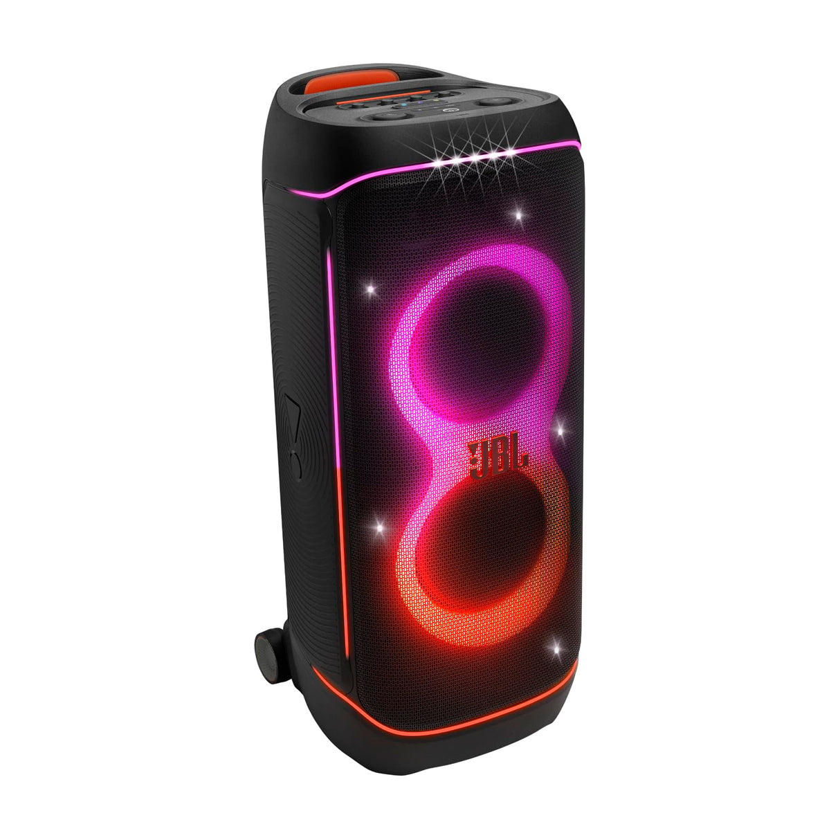 JBL PartyBox 720 Altavoz inalámbrico para Fiestas, Bluetooth, espectáculo de Luces dinámico, 15 h de autonomía, IPX4 a Prueba de Salpicaduras, JBL Pro Sound, Compatible con Auracast, Negro