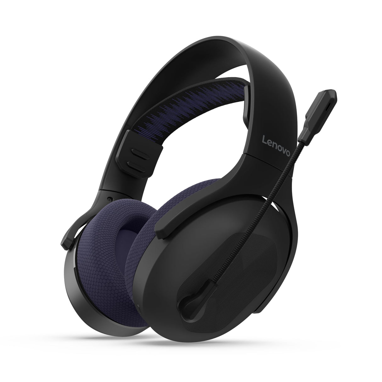 Lenovo Legion H410 - Auriculares Inalámbricos Gaming (Giratorios 90°, Ajustables, Receptor USB-A, BT 5.2, Compatible con PC, Legion Go Series, Otras Consolas) Negro