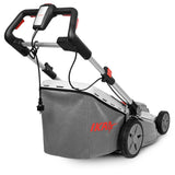 IKRA cortacésped eléctrico IERM 2043 T, 2000W, 5 posiciones de ajuste de altura de corte 30-75mm, ancho de corte 43cm