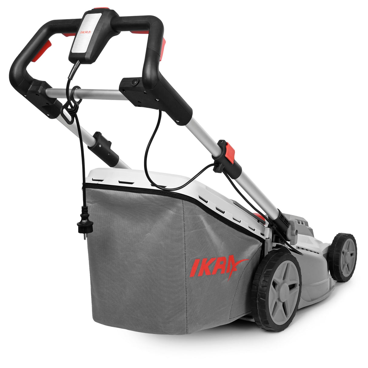 IKRA cortacésped eléctrico IERM 2043 T, 2000W, altura de corte 30-75mm, anchura de corte 43cm, incl. cuchilla de repuesto
