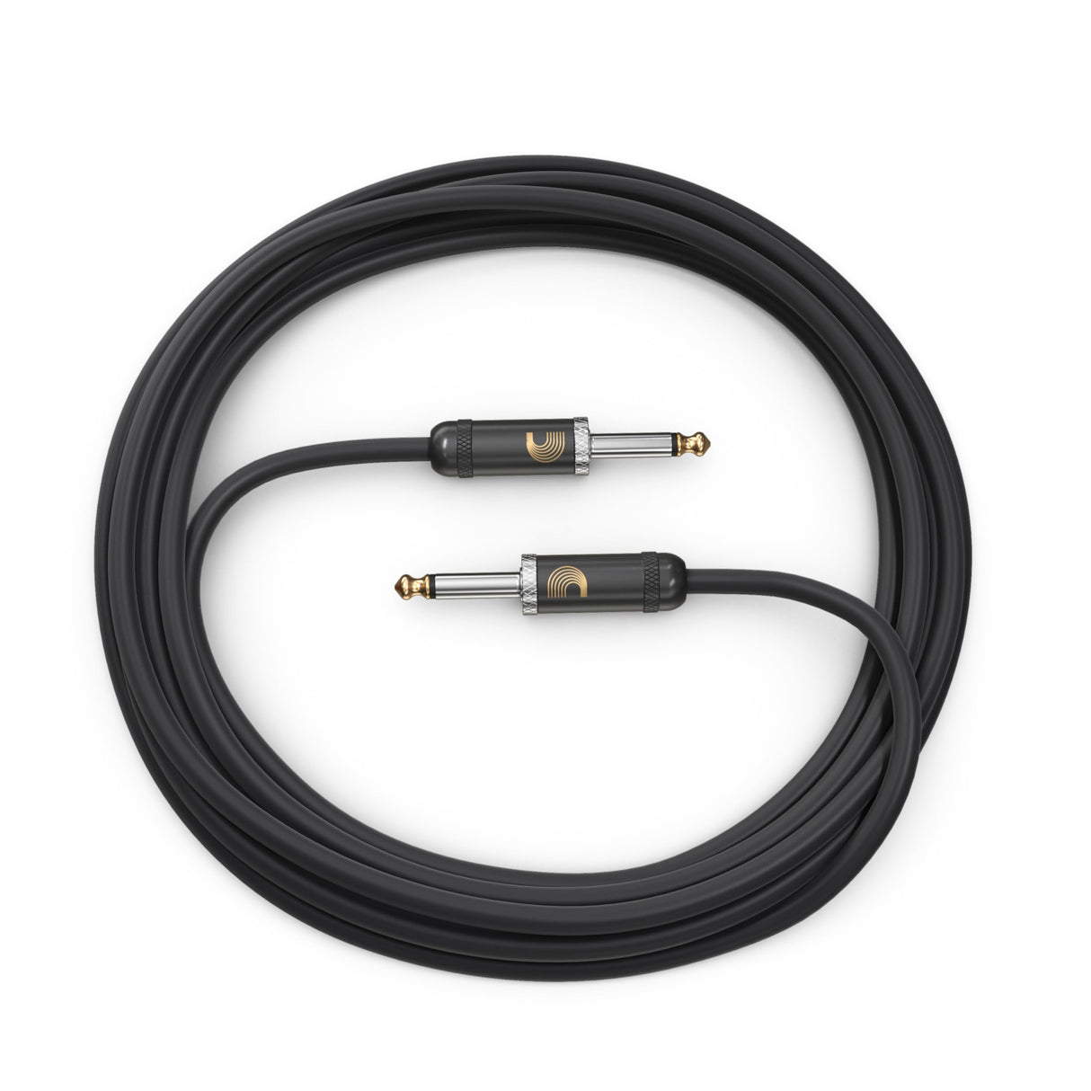 Planet Waves Cable de guitarra D'Addario American Stage, cable de instrumento con conectores de 1/4", extremo recto, 6 metros