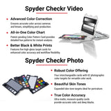Datacolor Spyder Photo/Video Kit - SpyderPro, Spyder Cube, Spyder Checkr Video y Spyder Checkr Photo Card Set suministrados en un Estuche de Metal - Gestión del Color para fotógrafos y camarógrafos