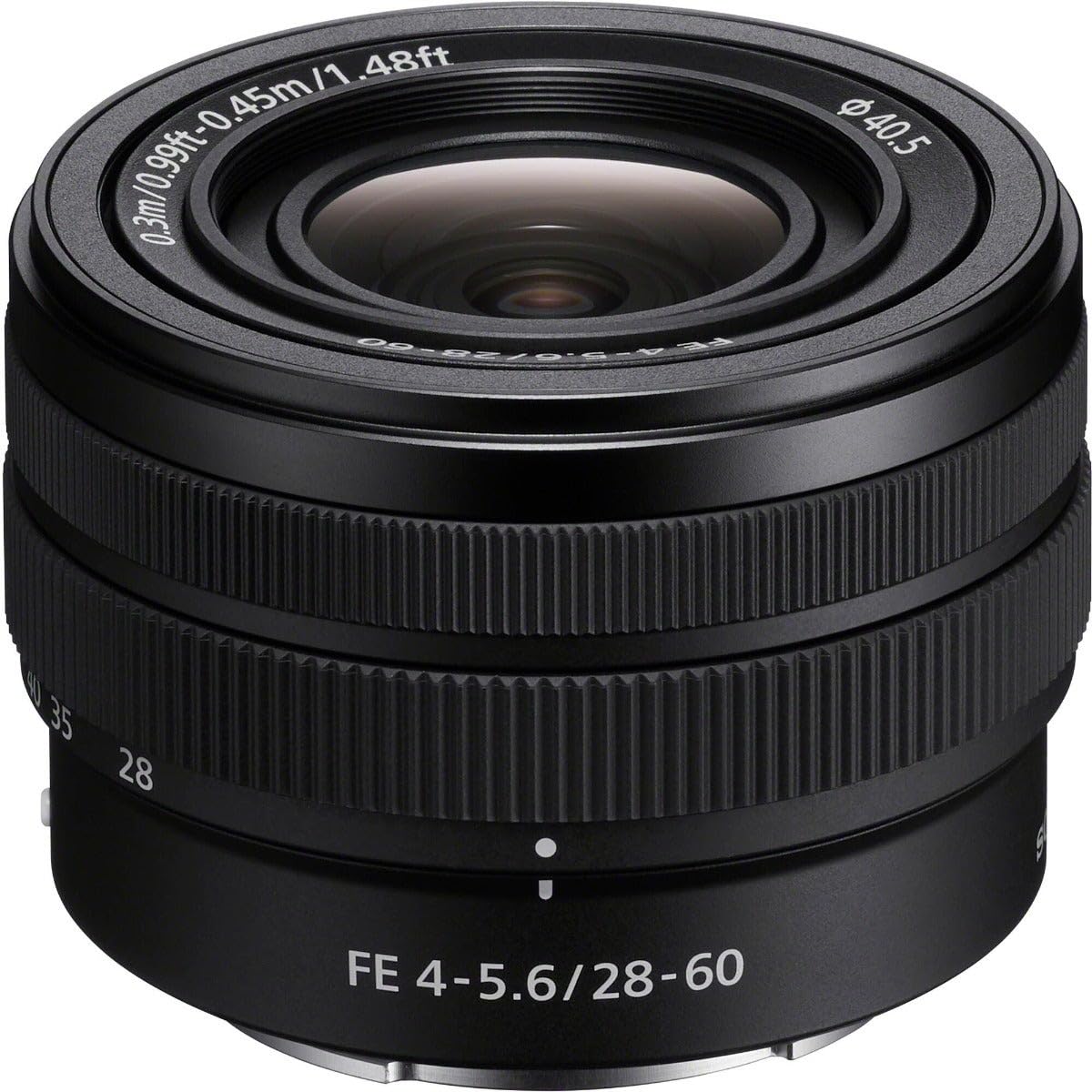 Sony SEL2860.SYX - Objetivo Compacto, Ligero y silencioso, Apertura de 7 láminas para Efecto Bokeh
