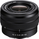 Sony SEL2860.SYX - Objetivo Compacto, Ligero y silencioso, Apertura de 7 láminas para Efecto Bokeh