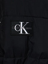 Calvin Klein Cazadora acolchada Hombre Essentials con capucha, Negro (Ck Black), XXS