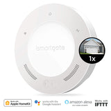 ismartgate LITE garaje: dispositivo Wi-Fi para controlar y controlar tu garaje a distancia. Compatible con Apple HomeKit (Siri), Google Assistant, Amazon Echo (Alexa) e iFTTT.