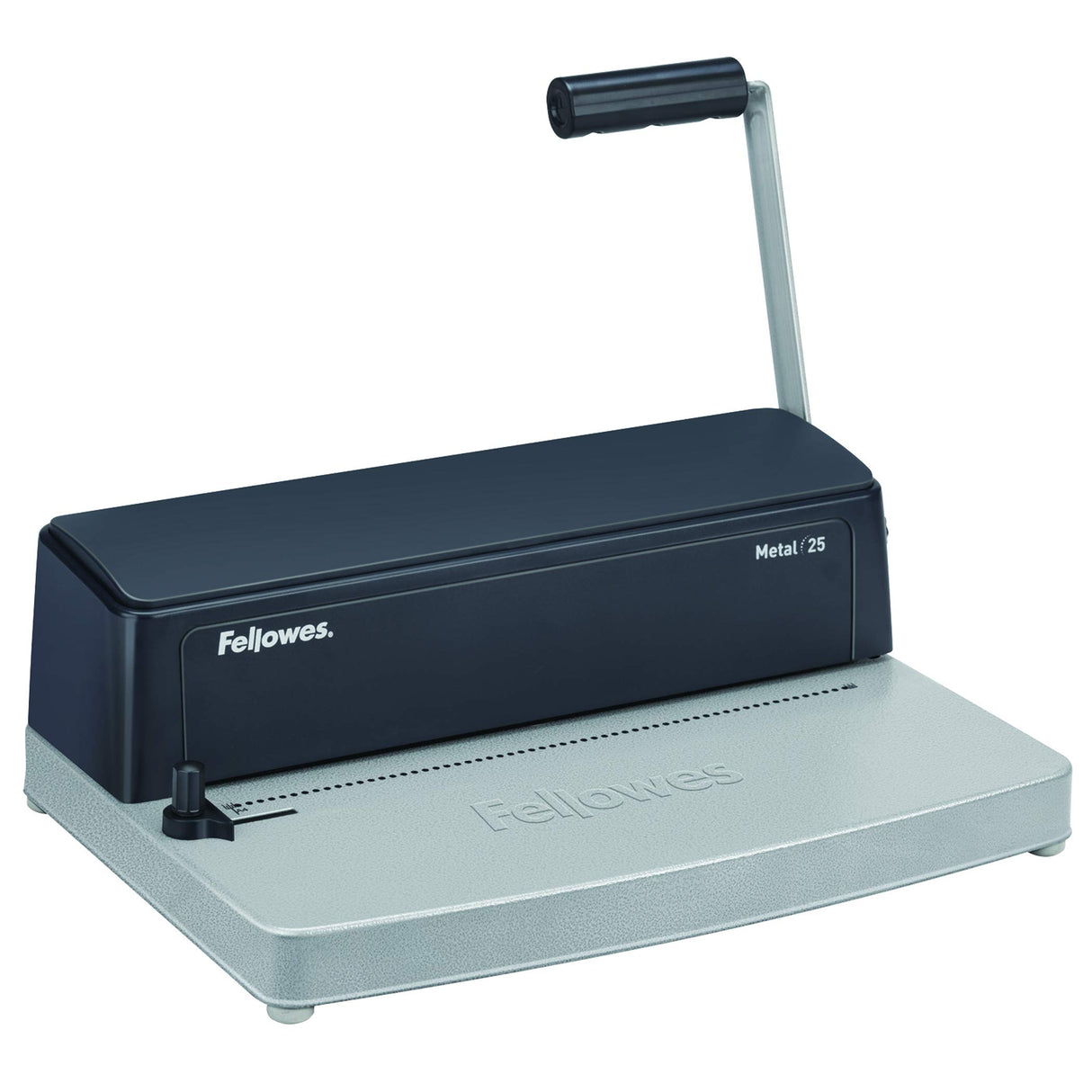 Fellowes Encuadernadora manual de espiral metálico, Uso Ocasional, Color Blanco, Unico