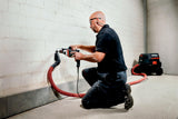 metabo Taladro percutor SBEV 1300-2 S – 1300 W, 2 velocidades, 44 Nm – Vario-velocímetro Constamatic, carcasa de aluminio, motor maratón, acoplamiento de seguridad, para hormigón, acero, madera