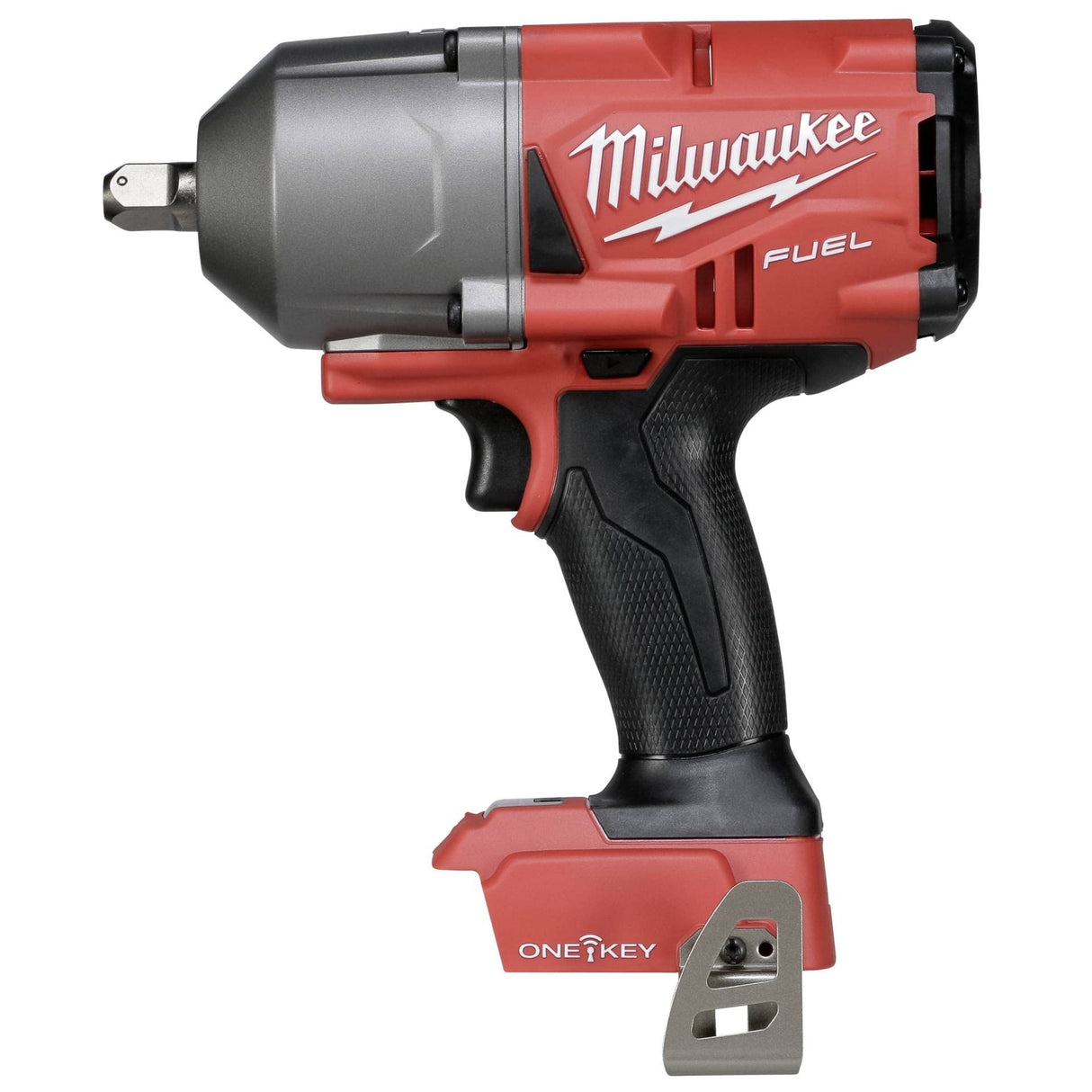 Milwaukee Atornillador de impacto inalámbrico M18 ONEFHIWF12-0X 18 V sin batería ni cargador, Rojo