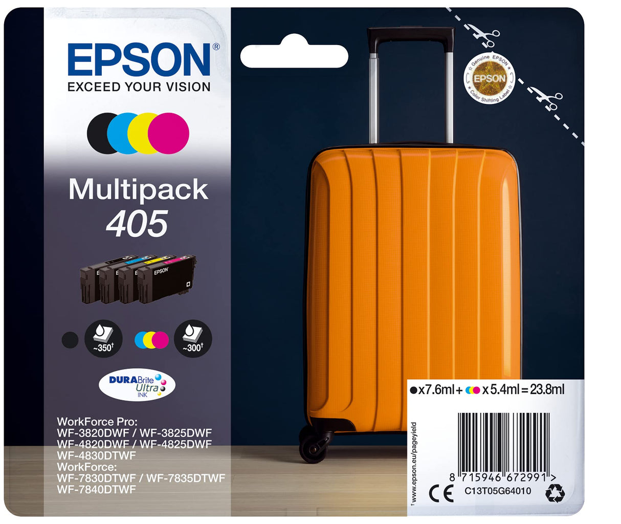 Epson Cartucho de Tinta Original C13T05G64020 Multicolor (1 Unidad)
