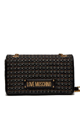 Love Moschino jc4242pp0i, Bolso de Hombro Mujer, Negro, Talla única