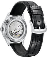 CITIZEN Reloj Analógico para Hombres de Japonés automático con Correa en Cuero NH8390-20LE