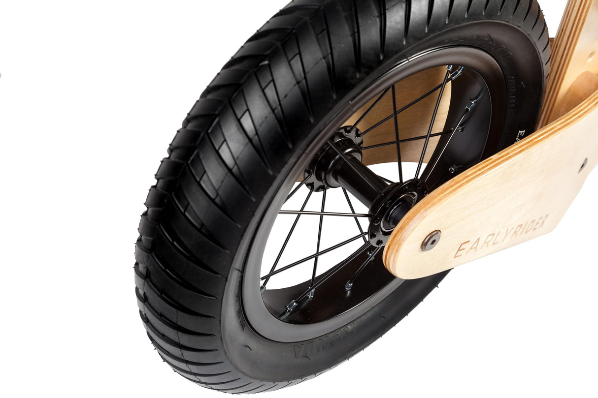 Early Rider Classic Bicicleta de Equilibrio, Juventud Unisex, Aluminio Cepillado, 12"/14" Wheel