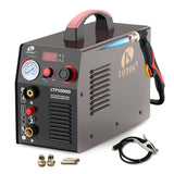 Lotos LTP5000D 50 Amp Non-Touch Pilot Arc Plasma Cutter, Dual Voltage 110V/220V, 1/2 Inch Clean Cut by Lotos Technology