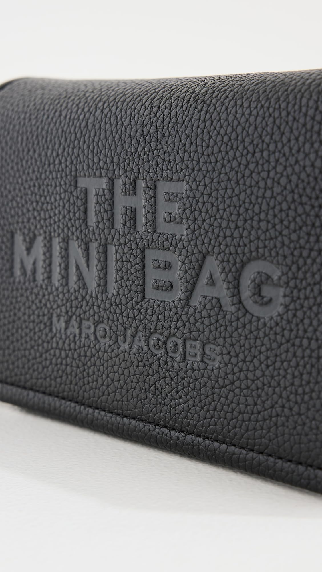 Marc Jacobs The Leather Mini Bag, Mujer, Negro, 1x1x1