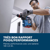 Bosch Professional 18V System martillo perforador a batería GBH 18V-18 X (ONECHUCK)