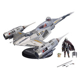 Star Wars La colección Vintage - Caza Estelar N-1 de El Mandaloriano - Serie The Mandalorian - Figura y vehículo a Escala de 9,5 cm