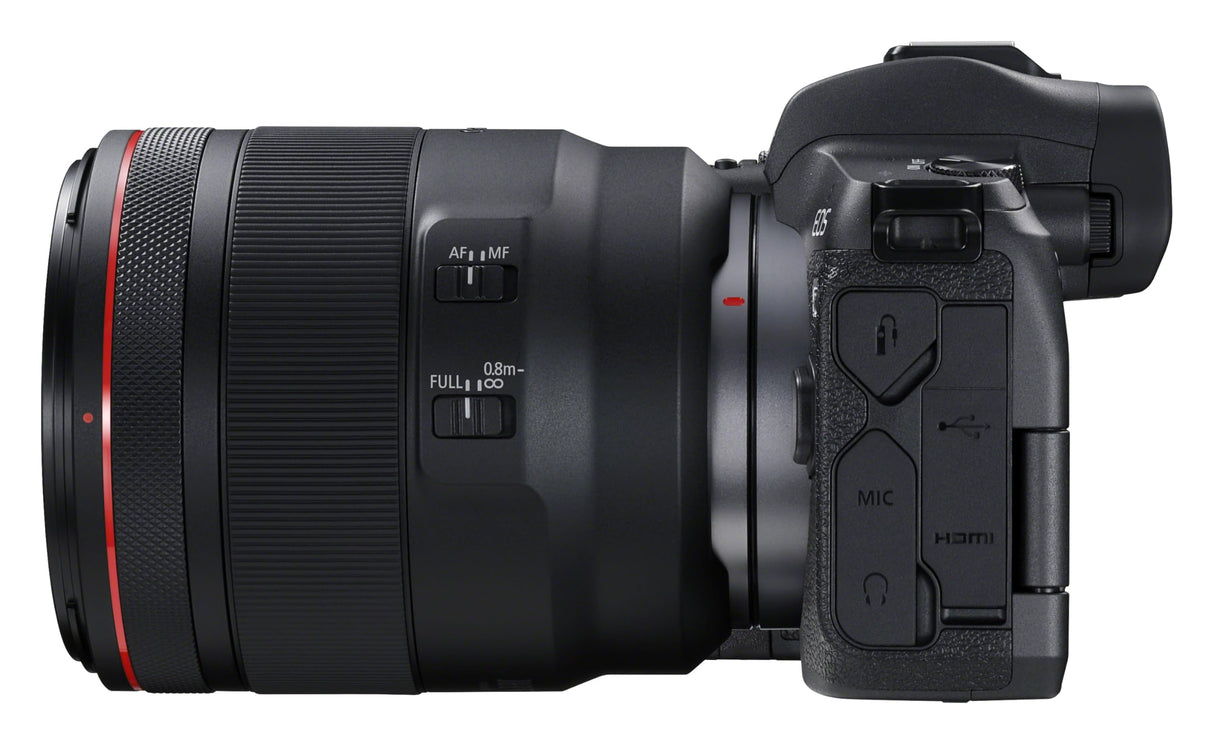Canon - Objetivo RF 50mm f/1,2 L USM (Abertura f/1,2, Enfoque mínimo de 0,40 m, Motor USM, Abertura de 10 Hojas, Serie L) Negro