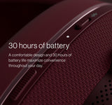 Bowers & Wilkins PX7 S2e - Auriculares inalámbricos con cancelación de Ruido con Qualcomm aptX Adaptable y Carga rápida, 30 Horas de reproducción y Seis micrófonos Integrados, Color Gris Nube