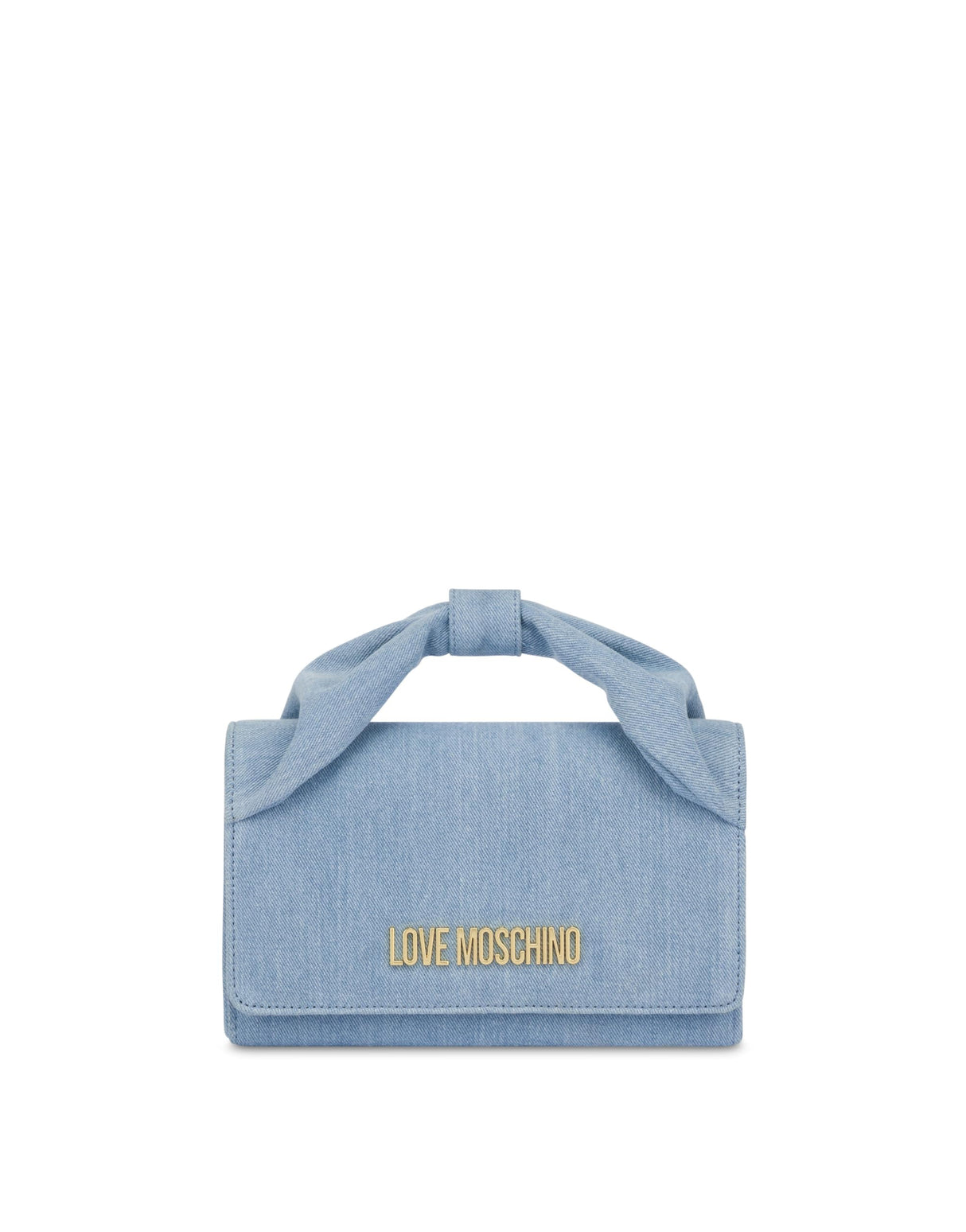 Love Moschino Poljc4251pp0mkr0700u, Bolso de Mano Mujeres, Azul Claro, Small