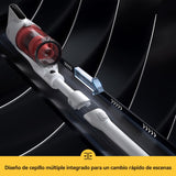 Deerma Aspiradora sin Cable DEM-T20W 2 en 1: Aspira y Friega con 180W de Potencia, Filtro HEPA, Diseño Ligero