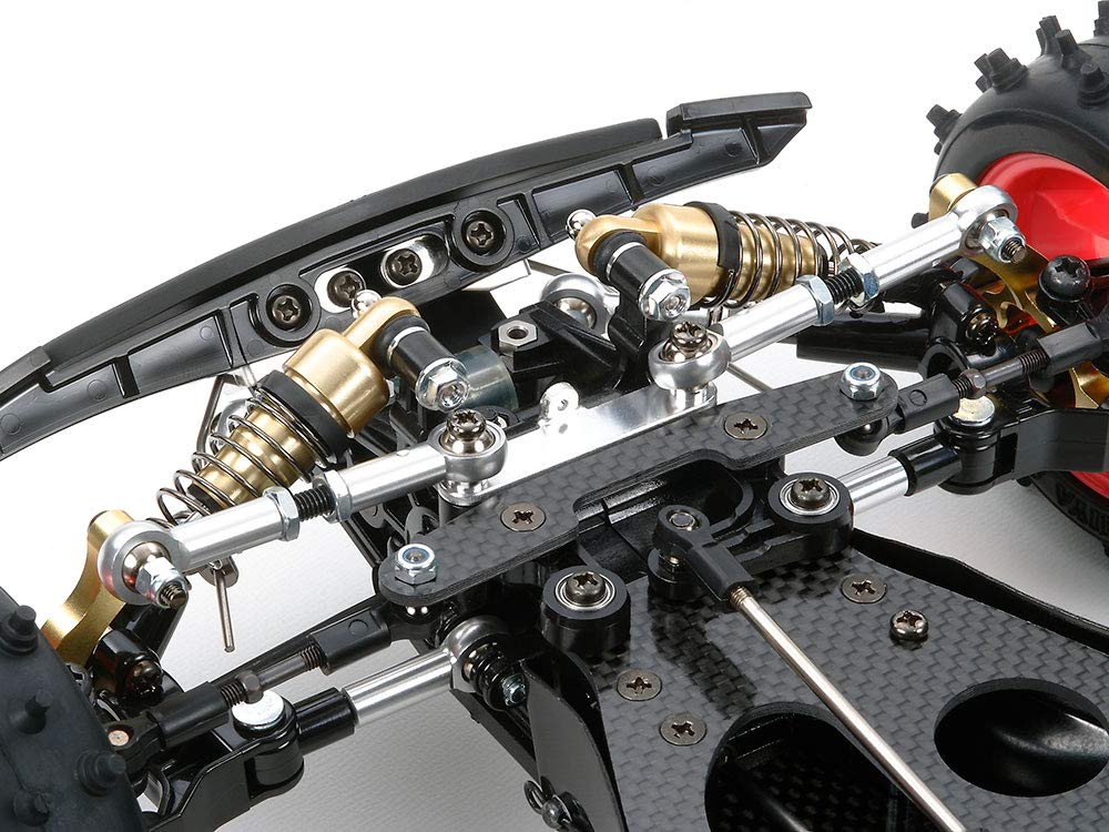 TAMIYA 47390 47390-1:10 RC Avante (2011) Black Special - Coche teledirigido (construcción, Aficionado), Color Negro