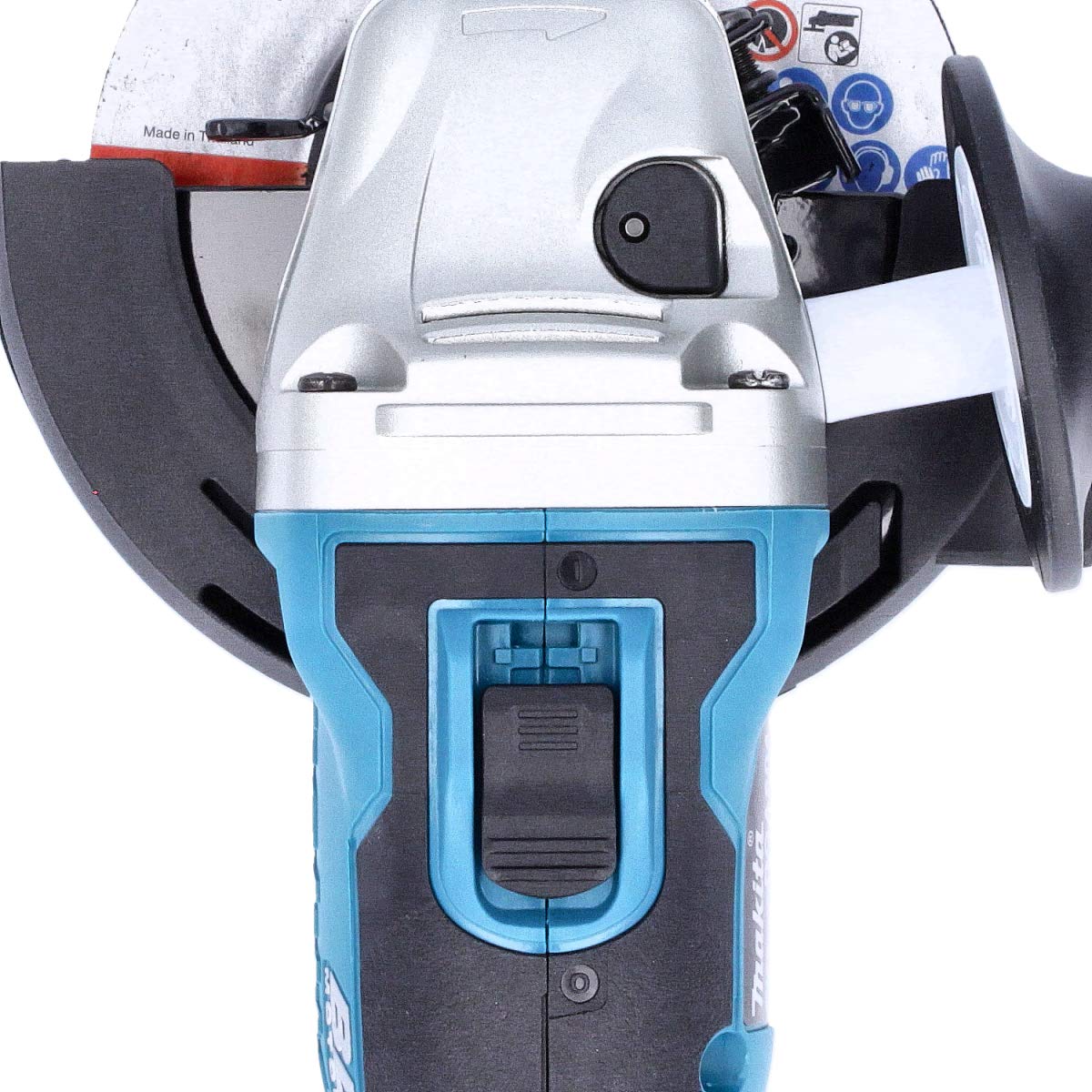 Makita Amoladora angular inalámbrica DGA504ZJ, color azul