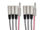 Hosa SH-6X2-20, Pro-Conex Little Bro' Sub Snake, Hosa 6 x XLR Sends and 2 x 1/4 in TRS Returns, 20 ft
