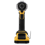 DEWALT DCF809L2T-QW - Atornillador Impacto sin escobillas XR 18V 1/4" 190Nm con 2 baterías Li-Ion 3,0Ah con maletín TSTAK