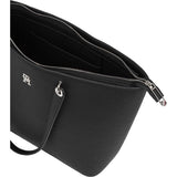 Tommy Hilfiger Bolso Tote Mujer Emblem grande, Negro (Black), Talla Única