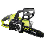 RYOBI - Motosierra Eléctrica Sin Cable a Batería 18V ONE+ Motor Brushless - Guía 30cm - Usos Regulares y Domésticos, Pequeña Poda, Producción de Leña - OCS1830