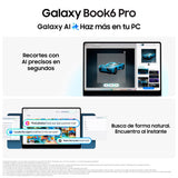 Samsung Portátil Galaxy Book6 Pro, Copilot+ PC, Intel Core Ultra 7-356H, 16GB, 512GB SSD, 16", W11