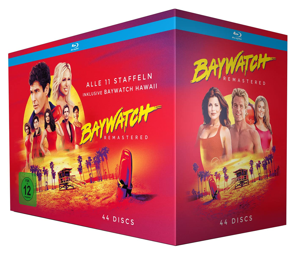 Baywatch HD - Komplettbox: Staffeln 1-9 inkl. Baywatch Hawaii HD (Fernsehjuwelen) [Blu-ray]