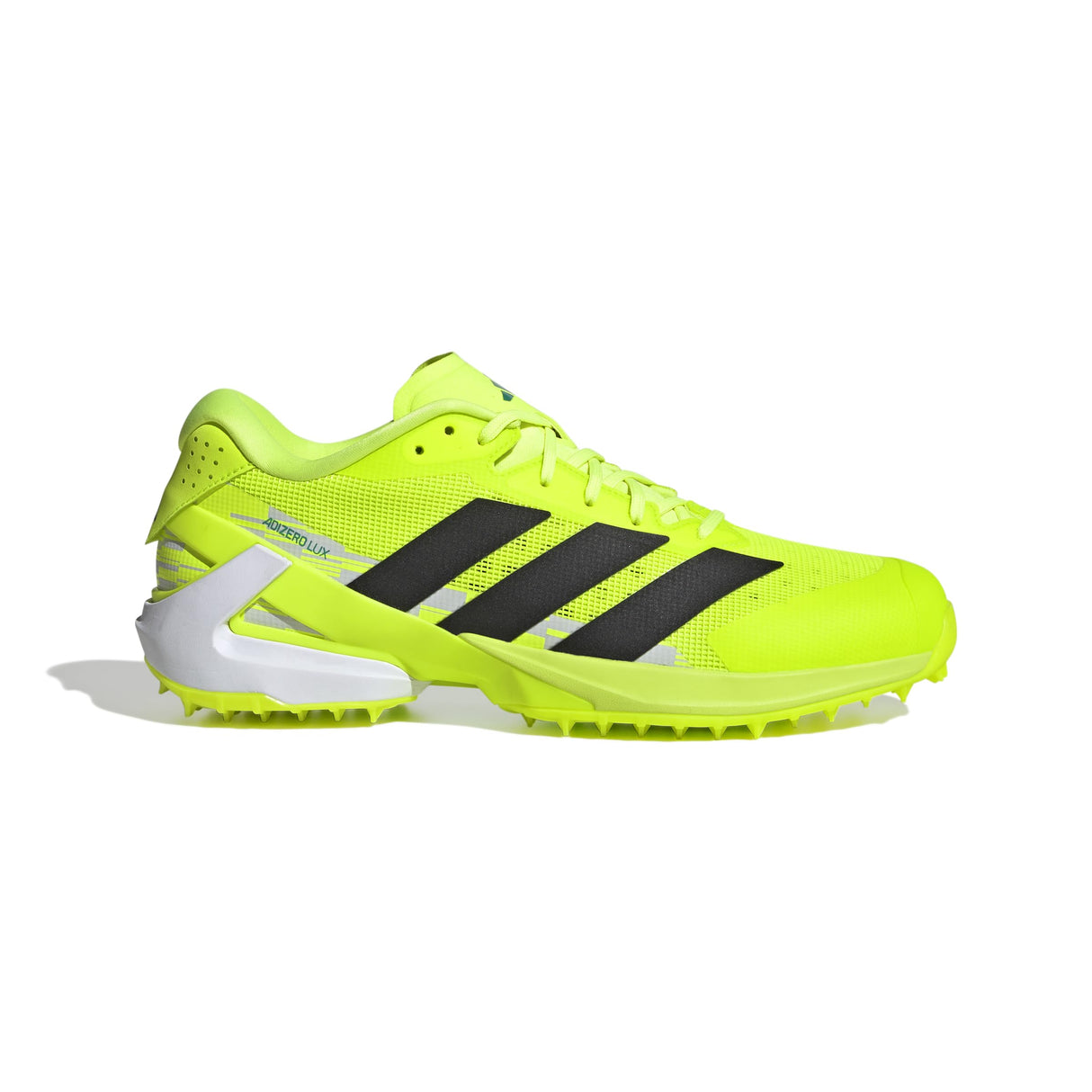 adidas Adizero Lux 3, Zapatos de Hockey Unisex Adulto, Lucid Lemon/Core Black/Dash Grey, 44 2/3 EU