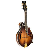 Ortega Mandoline F-Style Series Incluye funda y Preamp AVO -Color Antique Violin Oil RMFE100AVO