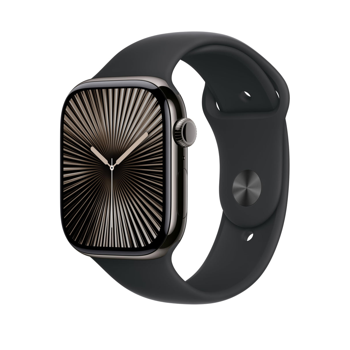 Apple Watch Band - Correa deportiva - 46 mm - Negro - Talla S/M