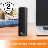 WD Elements 24 TB Disco duro externo de escritorio, Compatibilidad USB 3.0, Plug-and-Play solución para un fácil almacenamiento adicional de tus fotos, música, vídeos y archivos importantes.