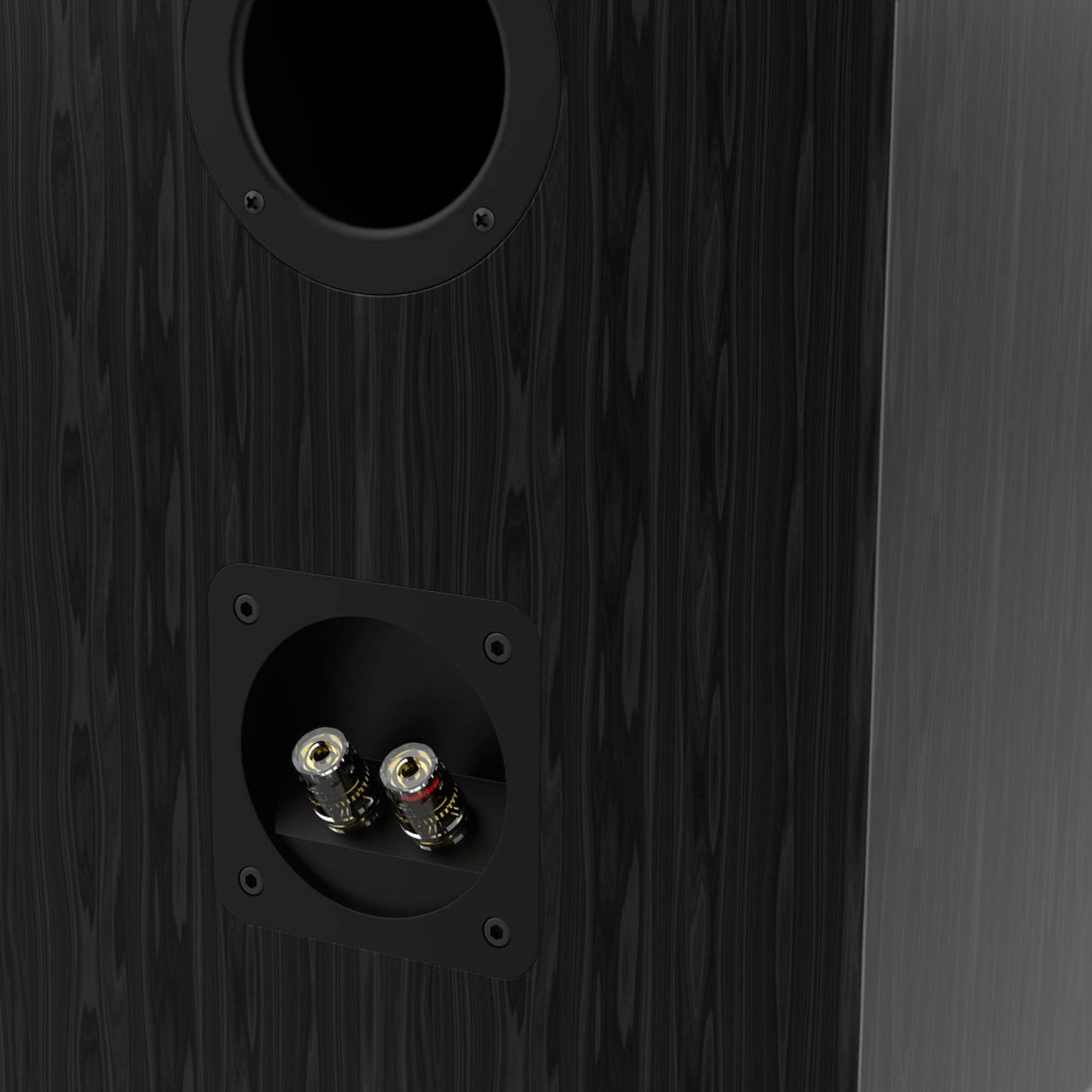 Wiibo Vintage 6 Black Altavoces Estantería 3 Vías 100W Pareja