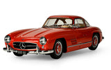 IXO Colecciones 1:8 IXO Mercedes 300 SL Rojo - modelismo, maquetas, Kit de construcción, Kit de modelismo, 602 Piezas