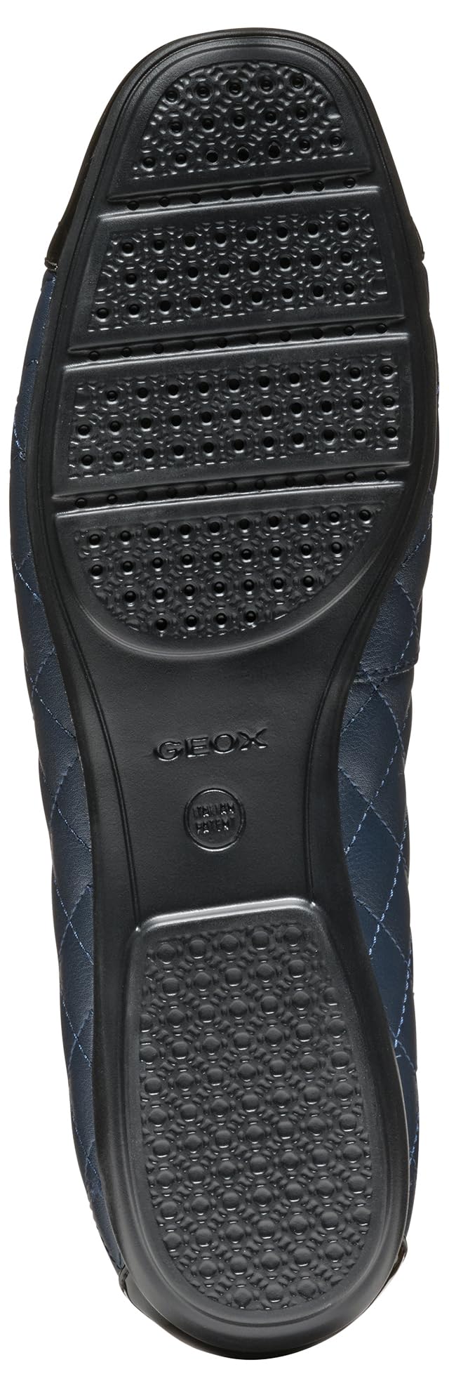Geox D Annytah B, Ballet Flat Mujer, Azul Marino, Negro, 36 EU