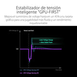 ASUS ROG Strix 1000W Platinum - Fuente de alimentación Totalmente Modular, 80 Plus Platinum, ATX 3.1, Cybenetics Lambda A+, GAN MOSFET, GPU-First Intelligent Voltage Stabilizer, 10 años de Cobertura