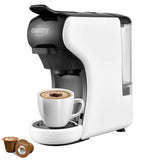 Camry ADLER Máquina de café espresso multicápsulas, 9 opciones de café, depósito de agua de 0,6 litros