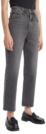 Levi's Ribcage Straight Ankle Vaqueros, Well Worn, 27W / 27L para Mujer