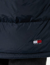 Tommy Jeans Cazadora Acolchada Mujer Alaska Impermeable, Azul (Dark Night Navy), XL