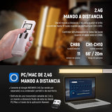 NEEWER CL124 Pro Barra de Luz LED Video, Palo Iluminación Bicolor Fotografía con Batería Mejorada de 7,4V 3200mAh Metal Puerta de Granero 2,4G Pantalla LCD Remota, 1500Lux CRI97+ Regulable 3200K-5600K