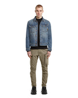 G-STAR A- Line Slim Jacket Chaqueta, Multicolor (Faded Typhoon D26919-D776-H465), S Hombres